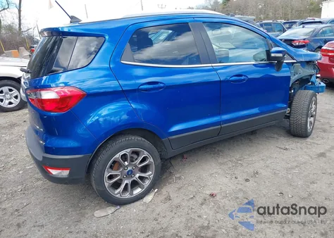2019 Ford Ecosport Titanium z USA, uszkodzony, nr VIN MAJ6S3KL2KC293999